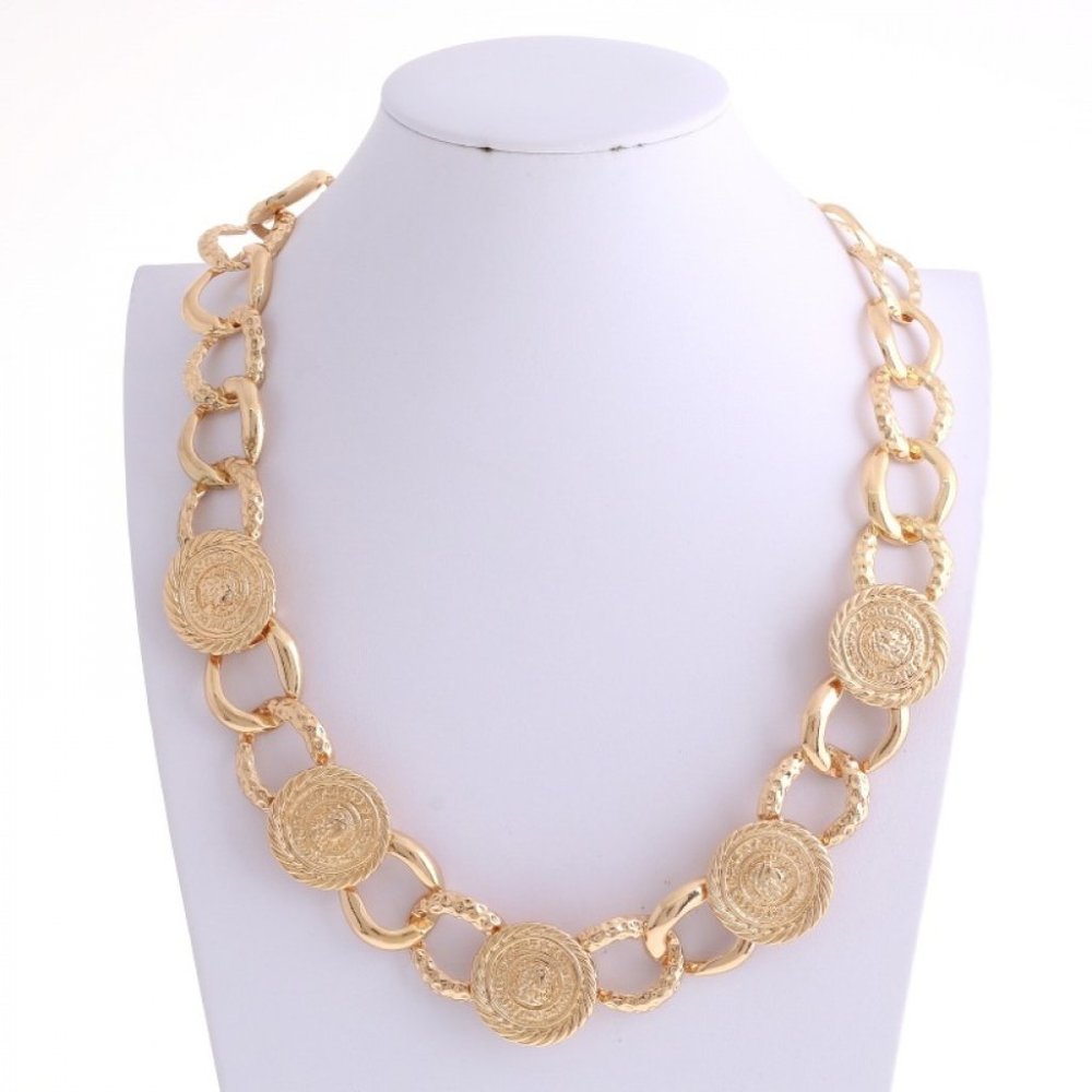 New Gold Metal Necklace